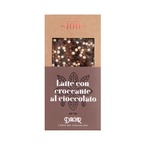 Gourmet Latte con croccante al cioccolato 100g
