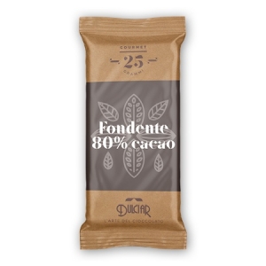 Gourmet Fondente 80% cacao 25g